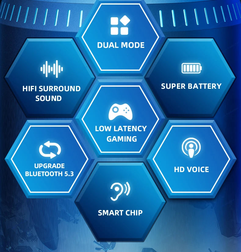 Lenovo GM2 Pro TWS Earbuds — Gaming/Music, Low Latency, Dual Mode