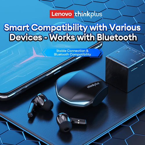 Lenovo GM2 Pro TWS Earbuds — Gaming/Music, Low Latency, Dual Mode